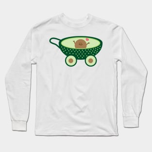 Funny avocado baby Long Sleeve T-Shirt